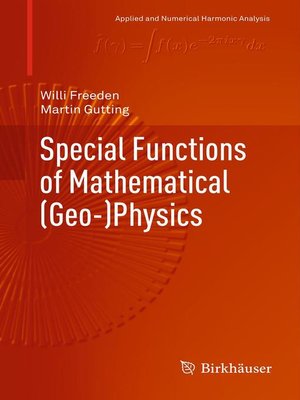cover image of Special Functions of Mathematical (Geo-)Physics
